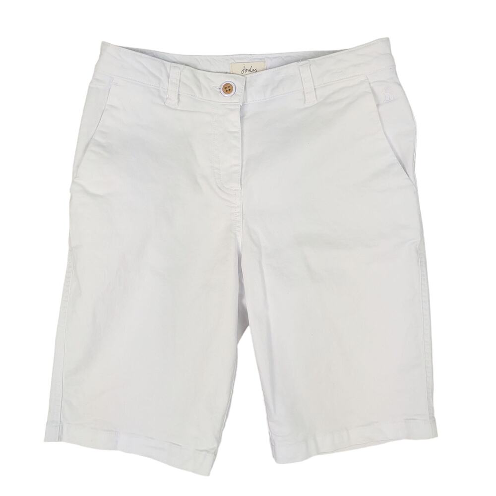 Joules White Jean Shorts for Women